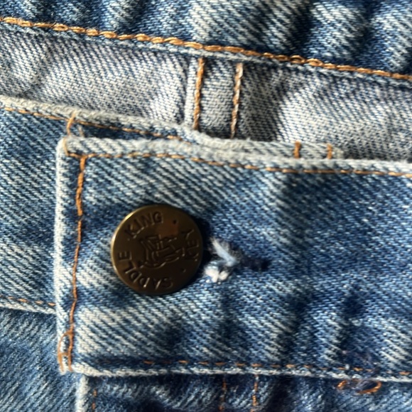 Vintage 1970s Saddle King jeans, men’s size 36x32, good condition, light wear - Picture 5 of 10